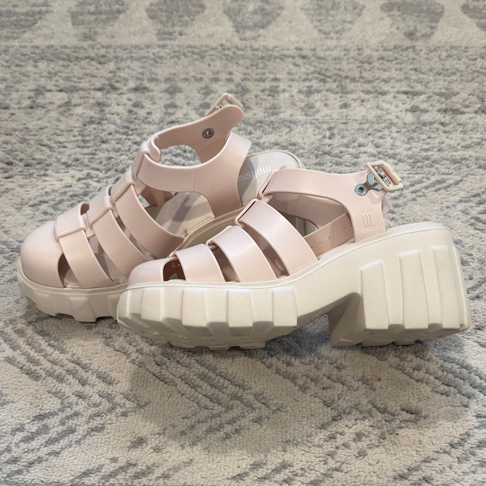 Chunky Beige Sandals